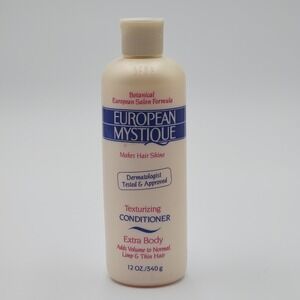 Vintage 1991 European Mystique Texturizing Conditioner 12 Oz New Discontinued